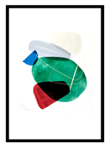 JO QUADROS - Quadro Abstrato Fish